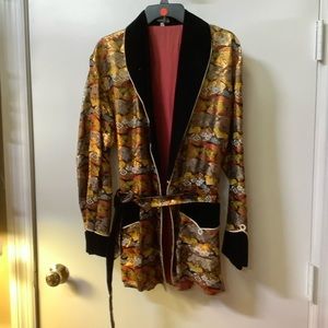 Vintage Chinese Smoking Jacket